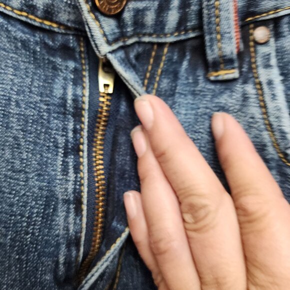 Tommy Bahama Jeans Mens 32x34 Indigo Palms Premium 100% Cotton Blue Straight - Picture 8 of 16